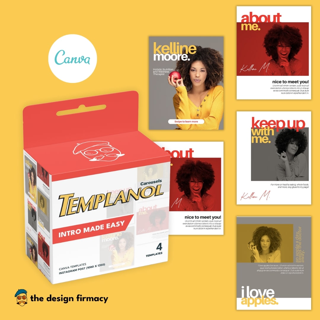 Intro Made Easy Carousel Canva Template