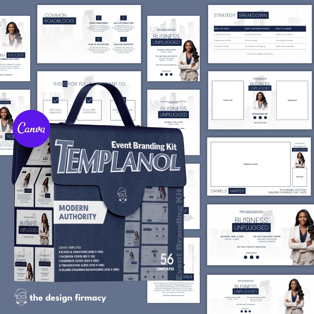 Modern Authority Event Branding Kit